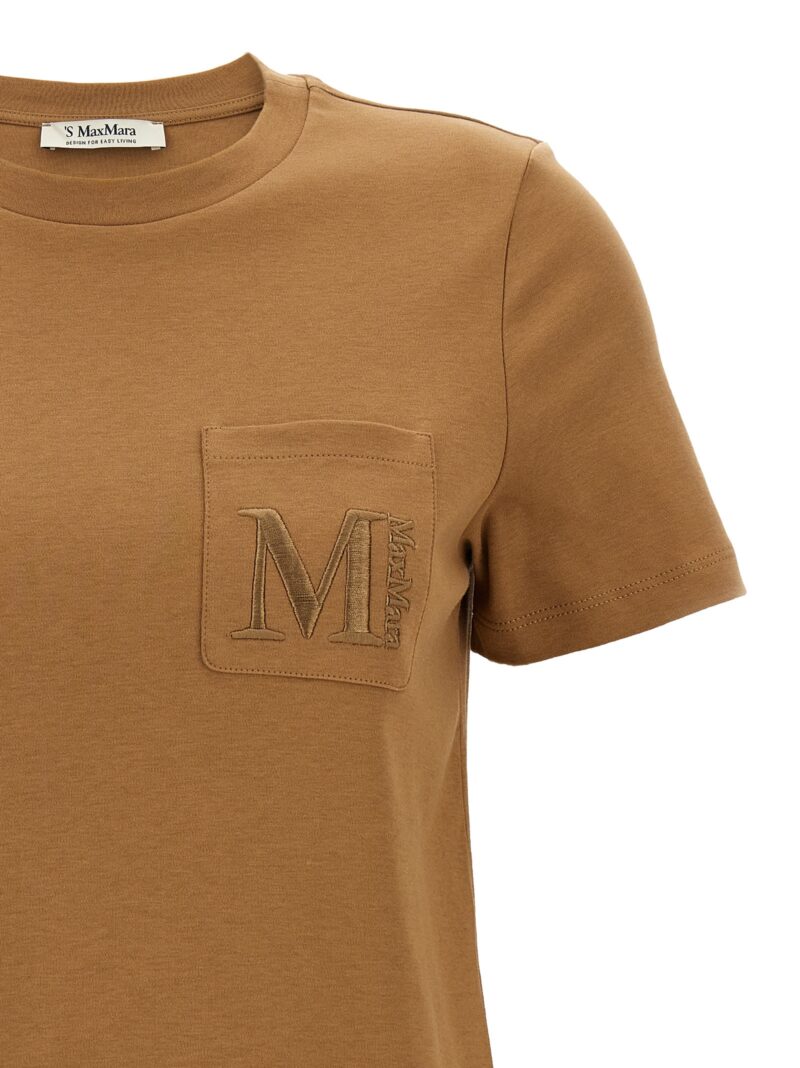 'Madera' T-shirt Woman MAX MARA 'S Beige