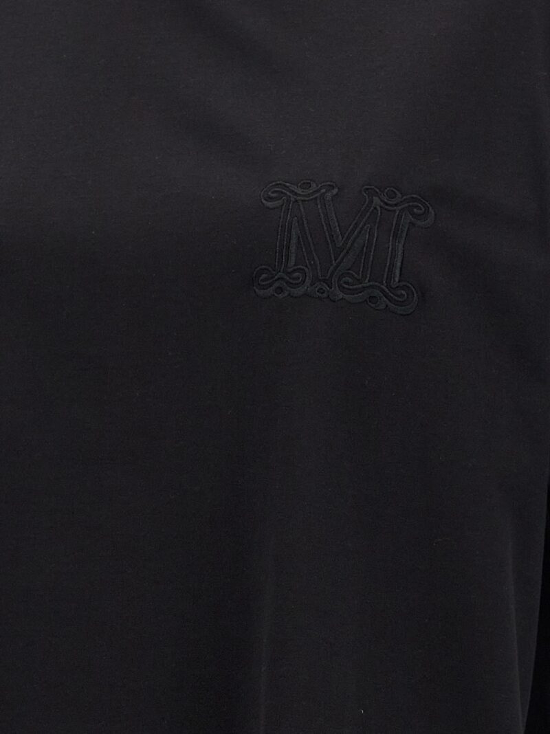 'Mango' T-shirt 100% cotton MAX MARA Black