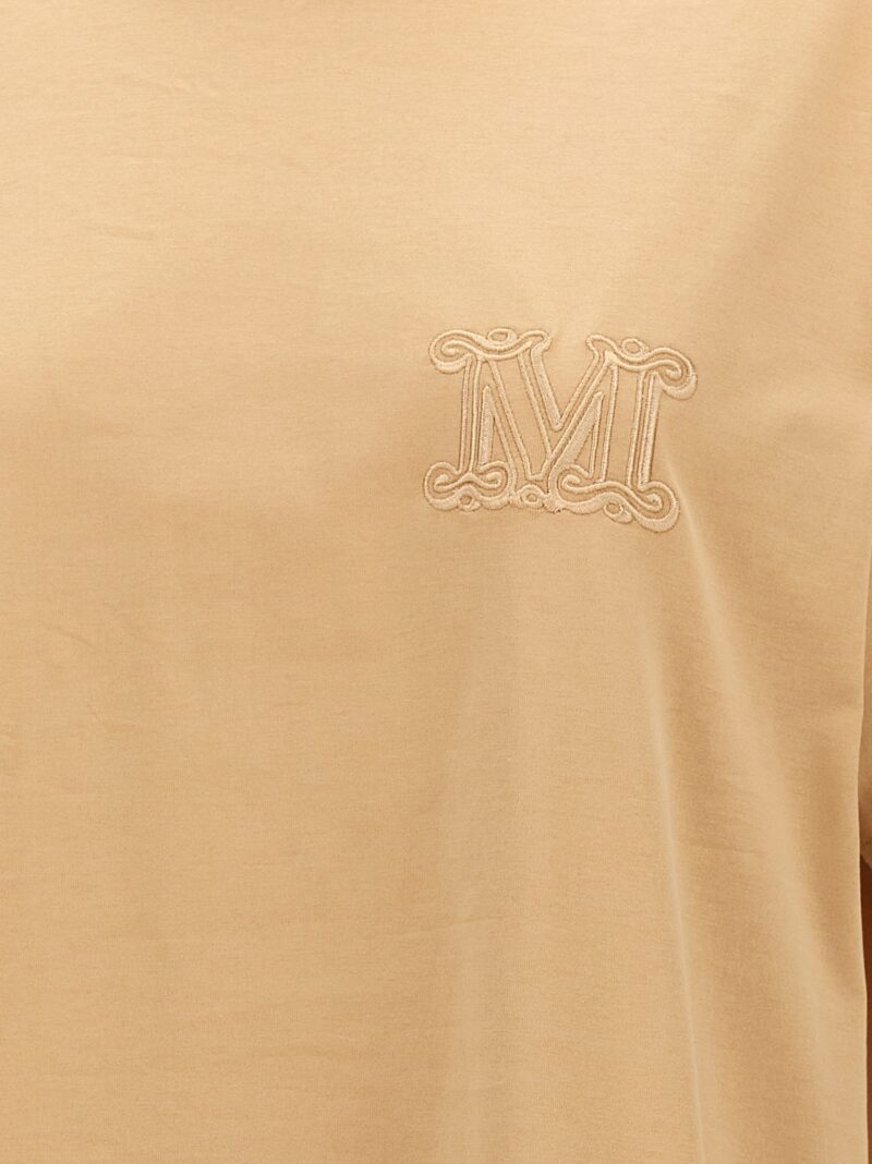 'Mango' T-shirt 100% cotton MAX MARA Beige