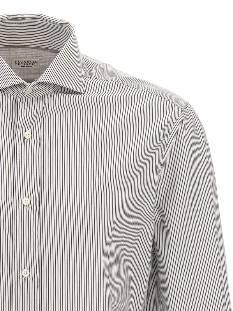 Striped shirt Man BRUNELLO CUCINELLI Multicolor