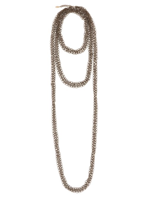 'Catena monile' necklace BRUNELLO CUCINELLI Brown