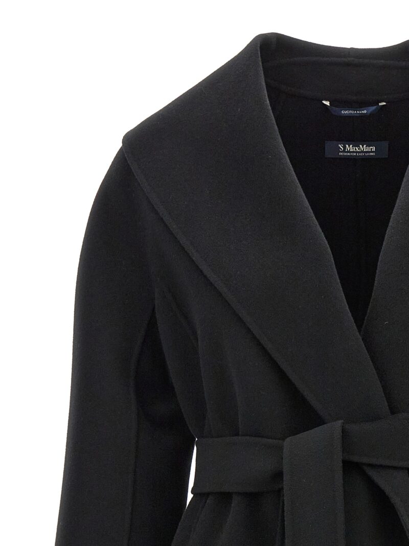 'Messi' coat Woman MAX MARA 'S Black