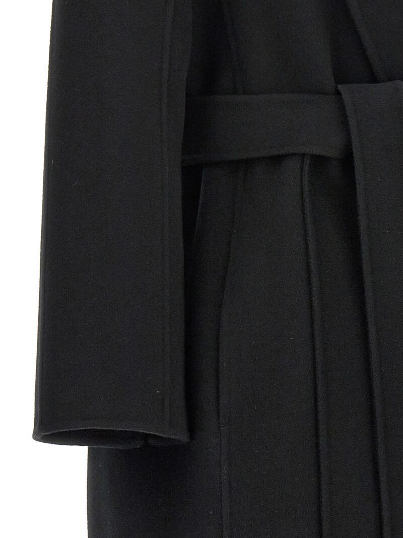 'Messi' coat 100% virgin wool MAX MARA 'S Black