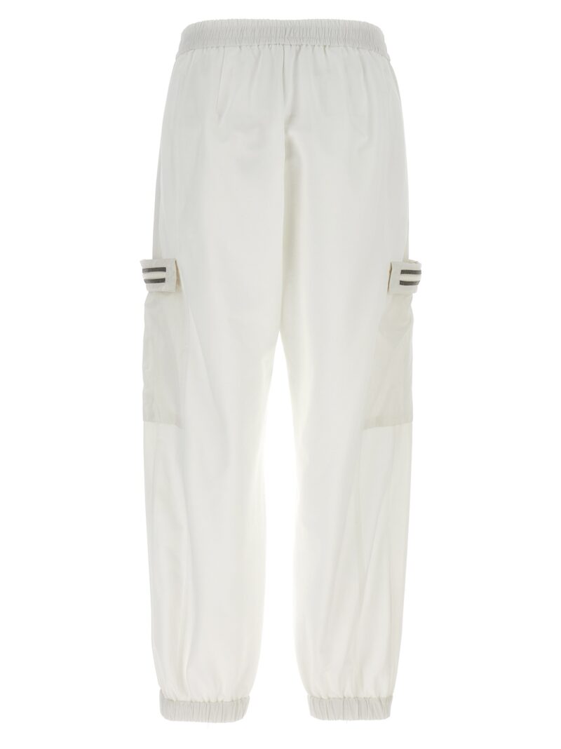 'Monile' cargo pants MH827EP499C600 BRUNELLO CUCINELLI White