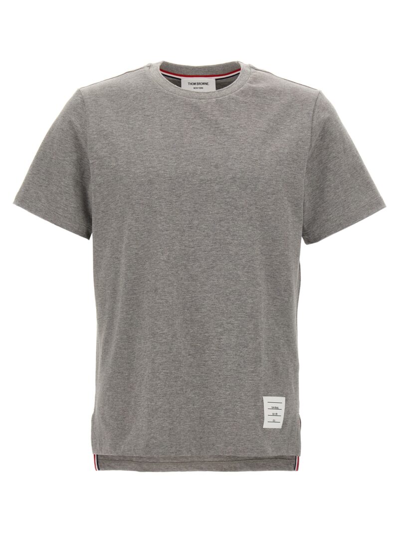 'Relaxed' T-shirt THOM BROWNE Gray