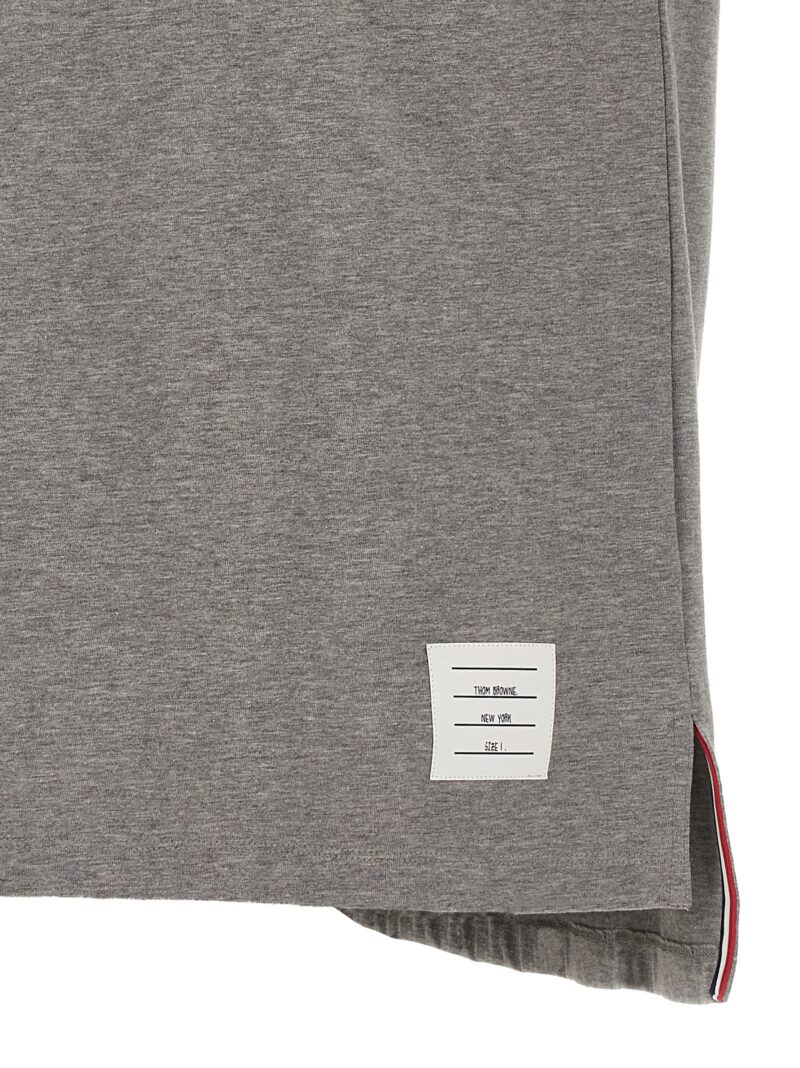 'Relaxed' T-shirt 100% cotton THOM BROWNE Gray