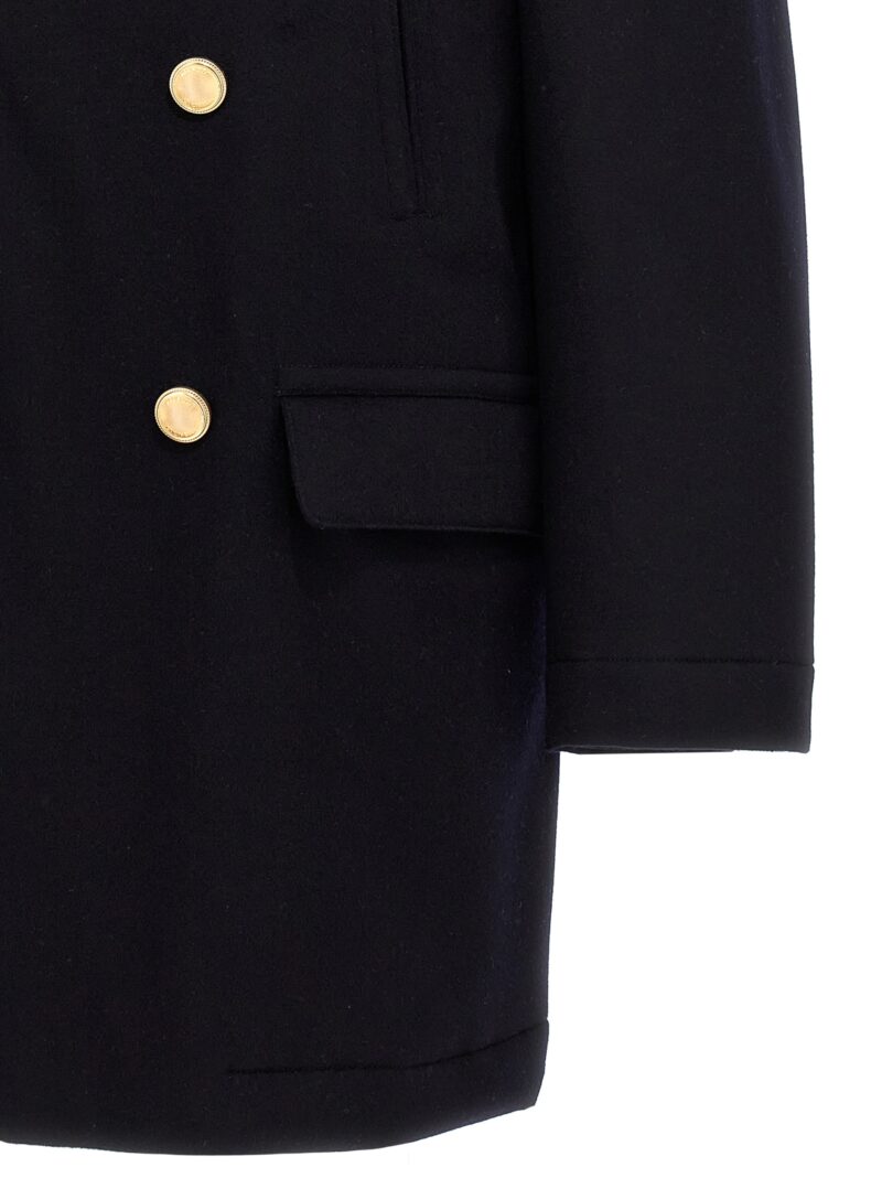 Cashmere coat Fall Winter 2024/2025 BRUNELLO CUCINELLI Blue