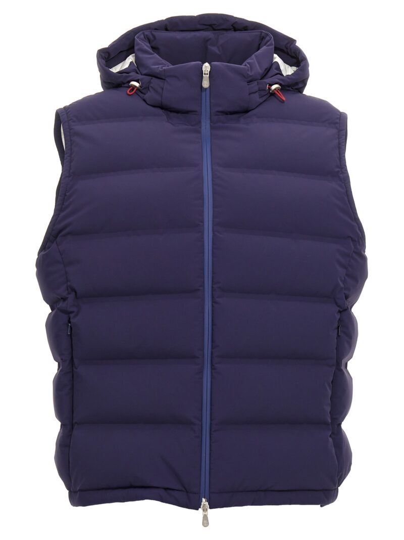 Hooded vest BRUNELLO CUCINELLI Blue