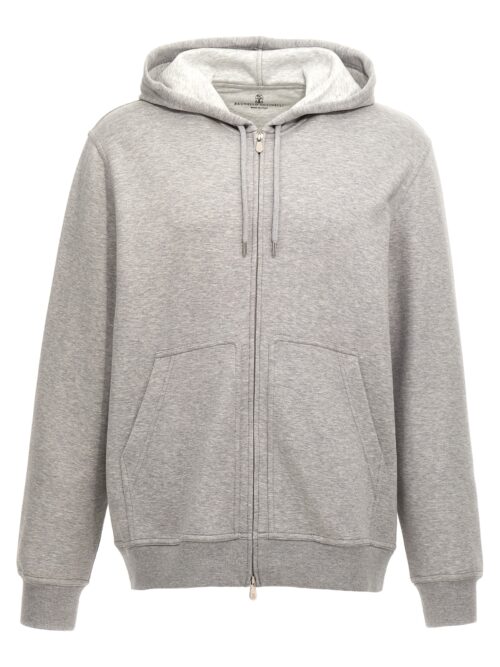 Hoodie BRUNELLO CUCINELLI Gray