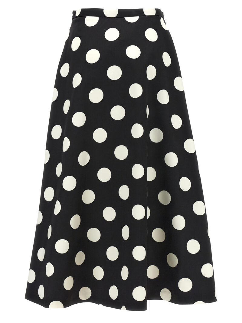 'Moneta' skirt MONETA001 MAX MARA STUDIO White/Black