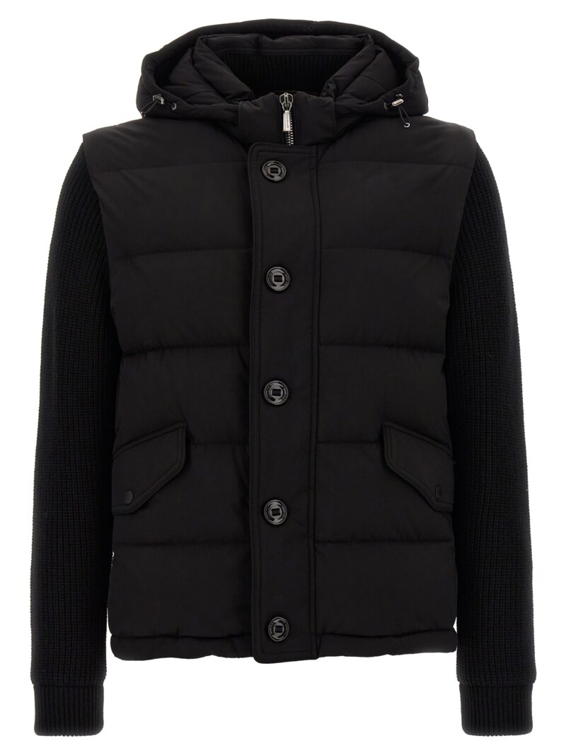 'Foscolo' down jacket MOORER Black