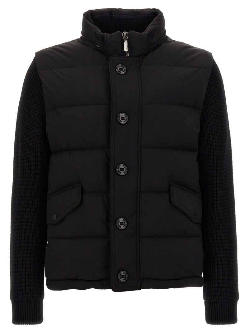 'Foscolo' down jacket MOUGI100191KNMU0001 MOORER Black