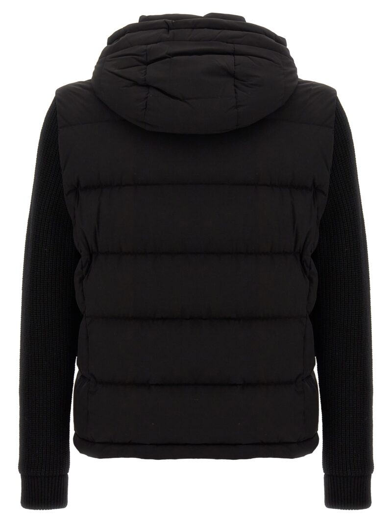 'Foscolo' down jacket Man MOORER Black