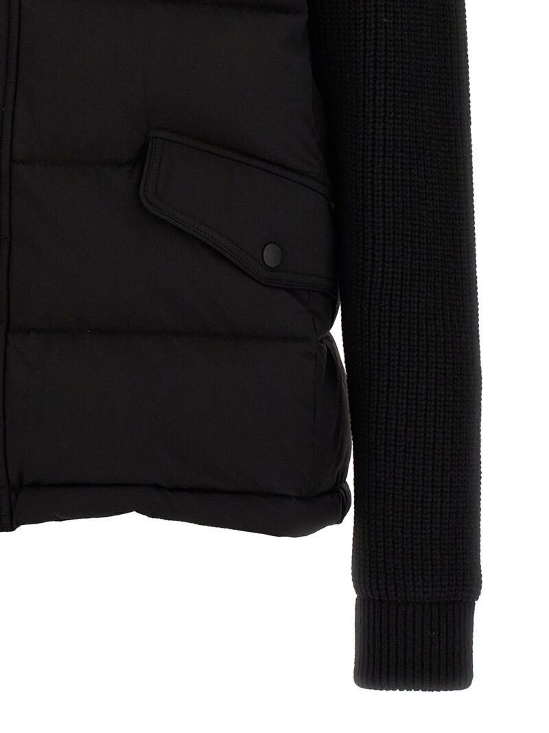 'Foscolo' down jacket Fall Winter 2024/2025 MOORER Black