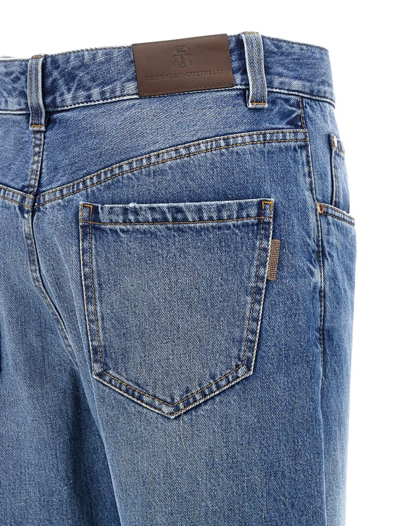 'Monile' jeans 100% cotton BRUNELLO CUCINELLI Blue