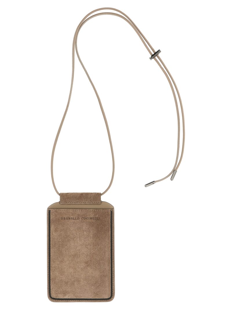 'Monile' smartphone holder BRUNELLO CUCINELLI Gray