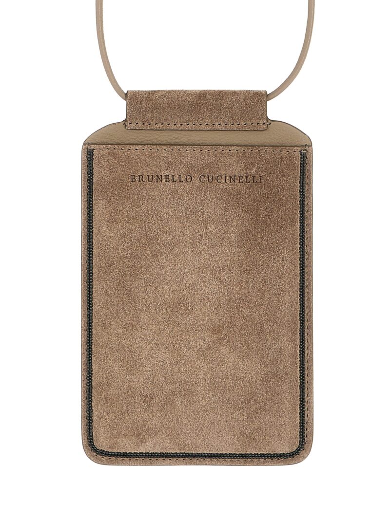 'Monile' smartphone holder Woman BRUNELLO CUCINELLI Gray