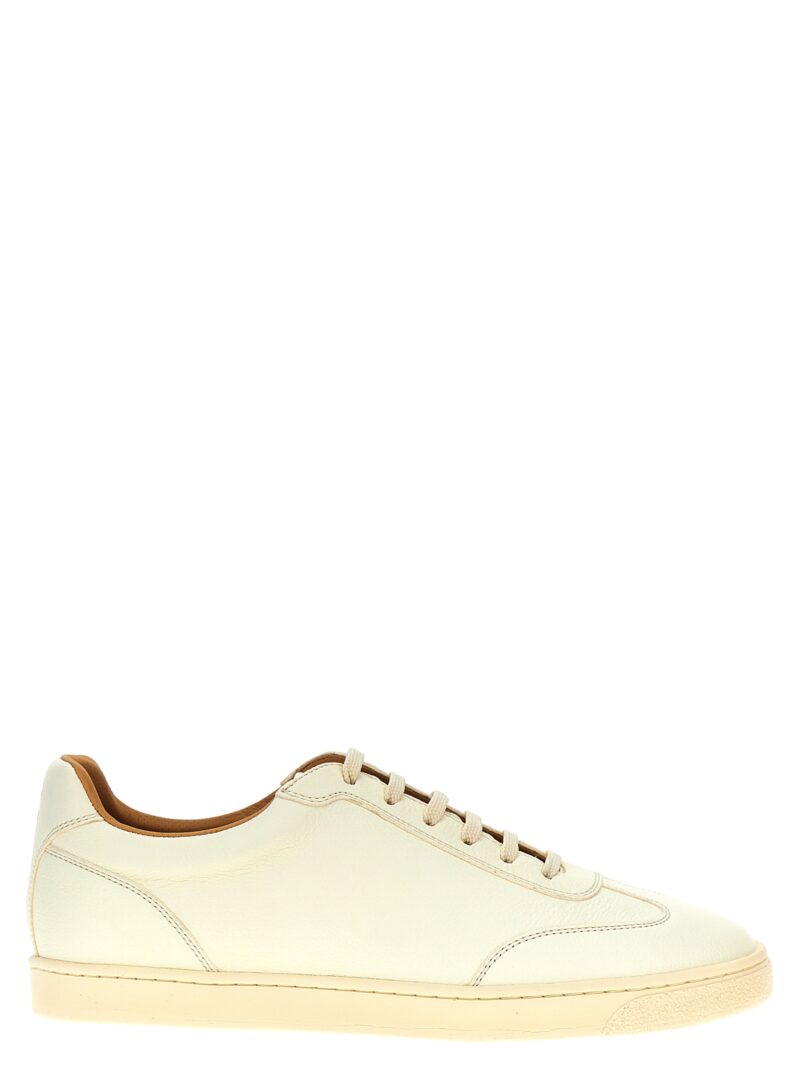 Leather sneakers BRUNELLO CUCINELLI White