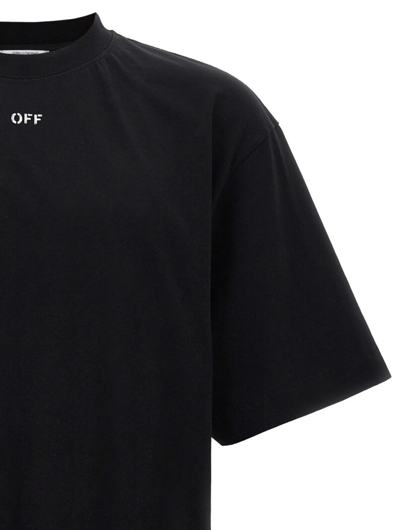 'Off Stamp Skate' T-shirt Man OFF-WHITE Black