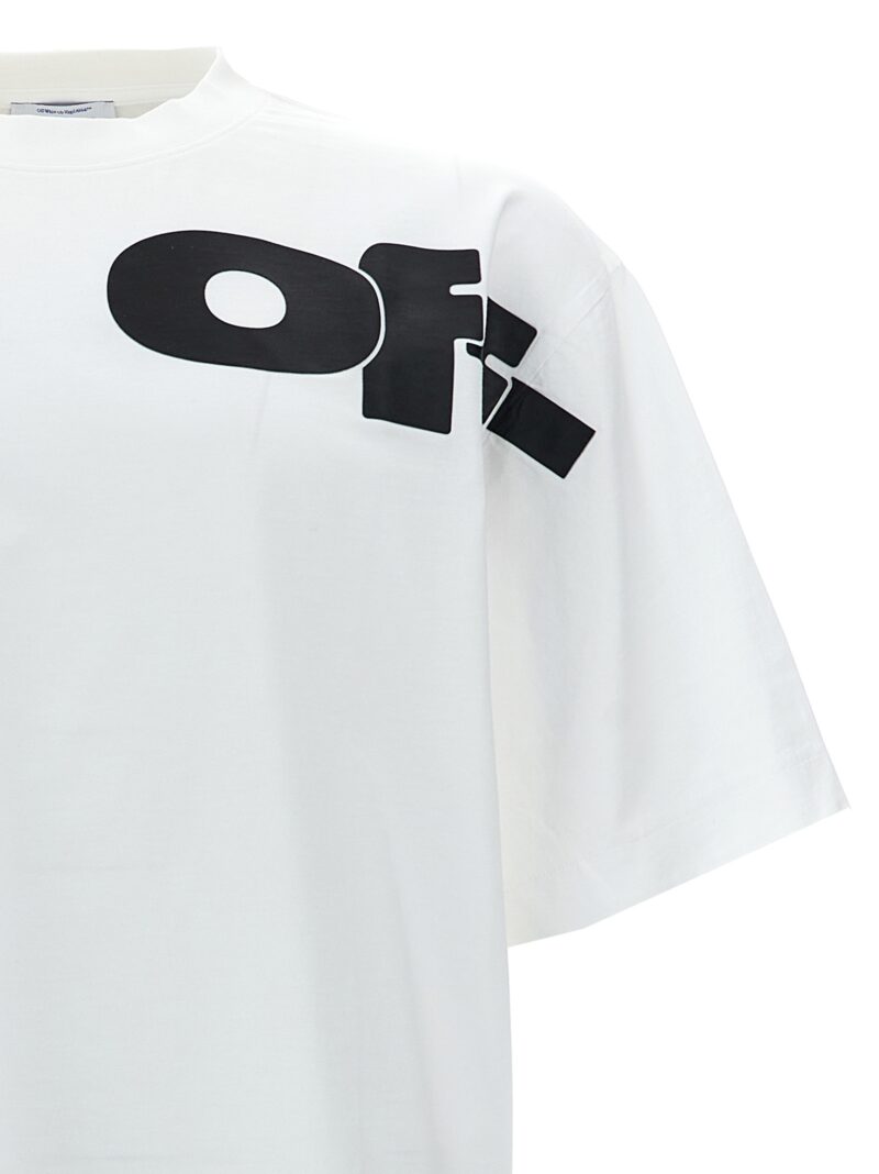 'Shared Logo Skate' T-shirt Man OFF-WHITE White/Black