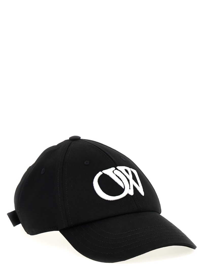 'Drill OW' cap OMLB069C99FAB00110011001 OFF-WHITE White/Black