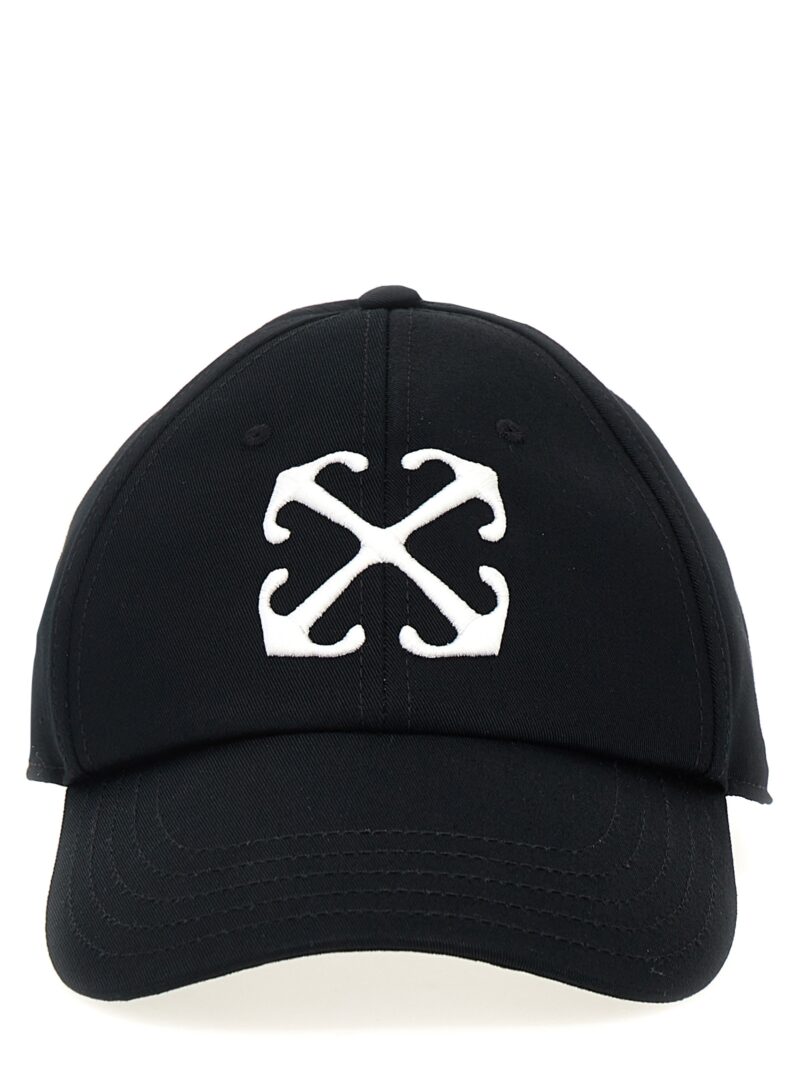 'Arrow' cap OFF-WHITE Black