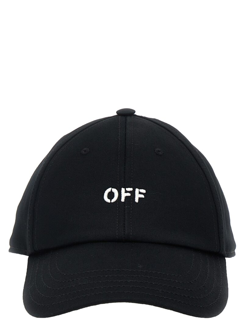 'Off Stamp' cap OFF-WHITE White/Black