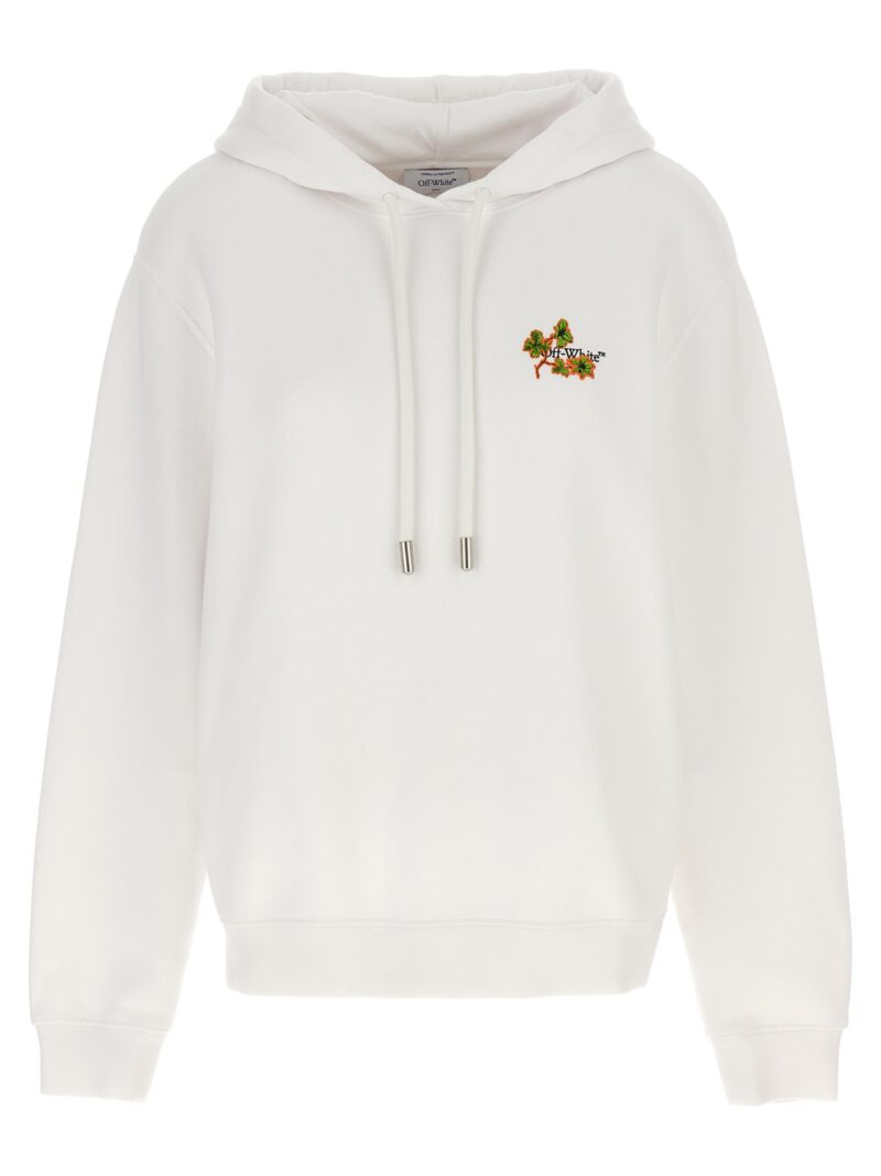 'Ramage Flower Arrow' hoodie OFF-WHITE White