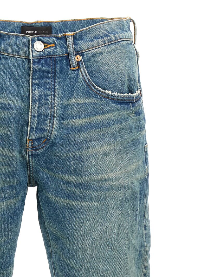 'P001' jeans Man PURPLE Blue