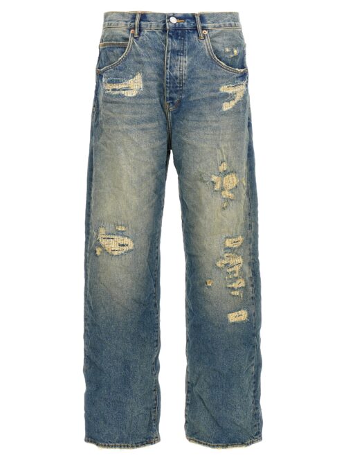 'P018' jeans PURPLE Light Blue