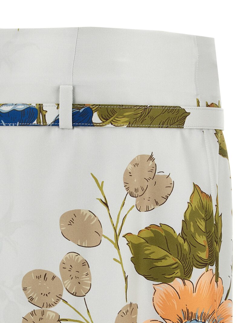 'Genziana' skirt 100% silk PRADA Light Blue