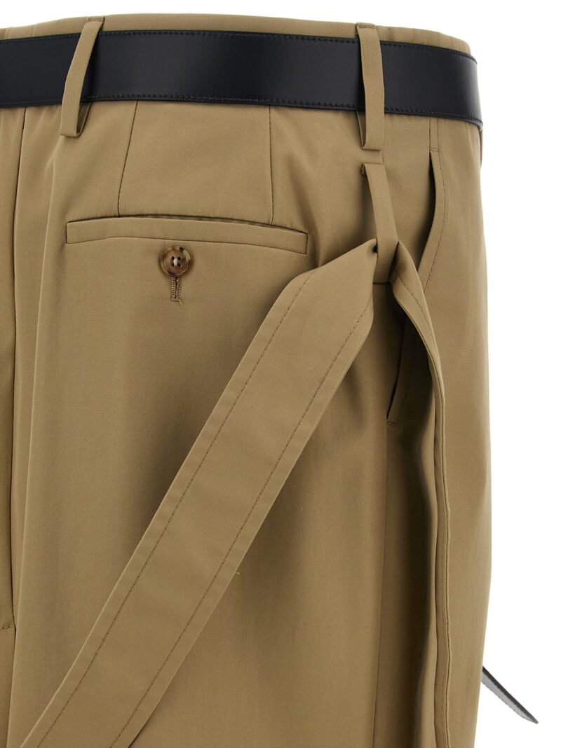 Twill skirt 100% cotton PRADA Beige