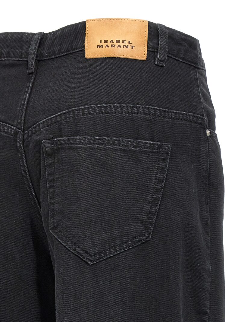 'Lemony' jeans 100% cotton ISABEL MARANT Black