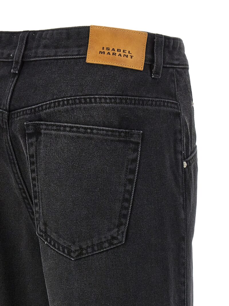 'Nadege' jeans 100% cotton ISABEL MARANT Black