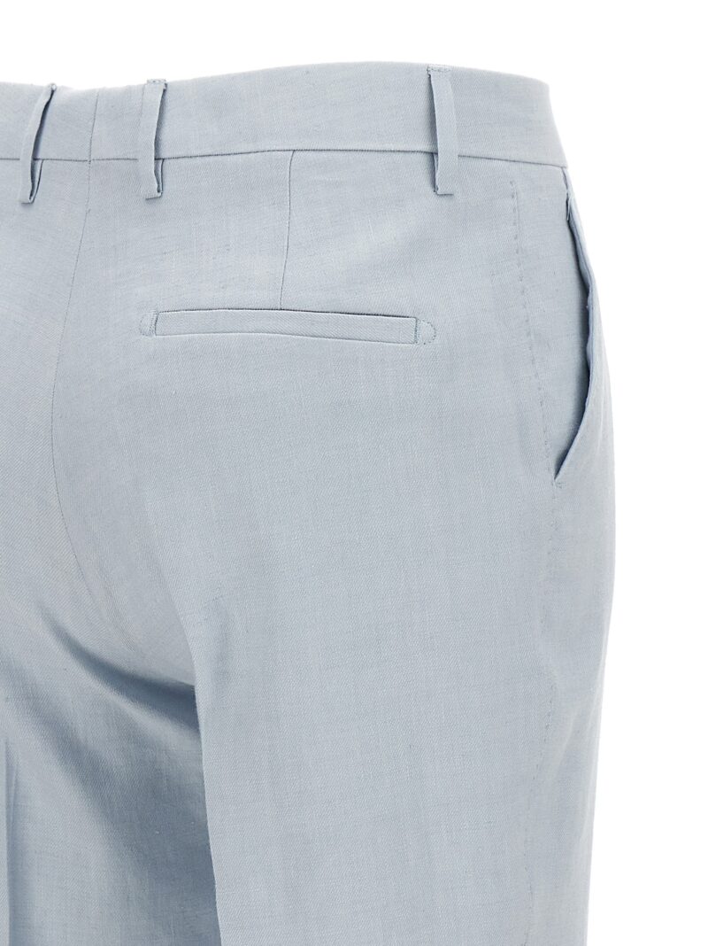 Linen blend trousers 64% linen