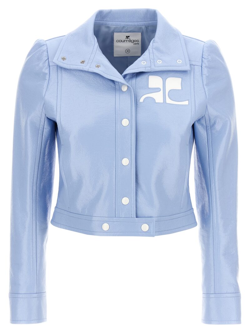 'ReEdition Vinyl' jacket COURREGES Light Blue