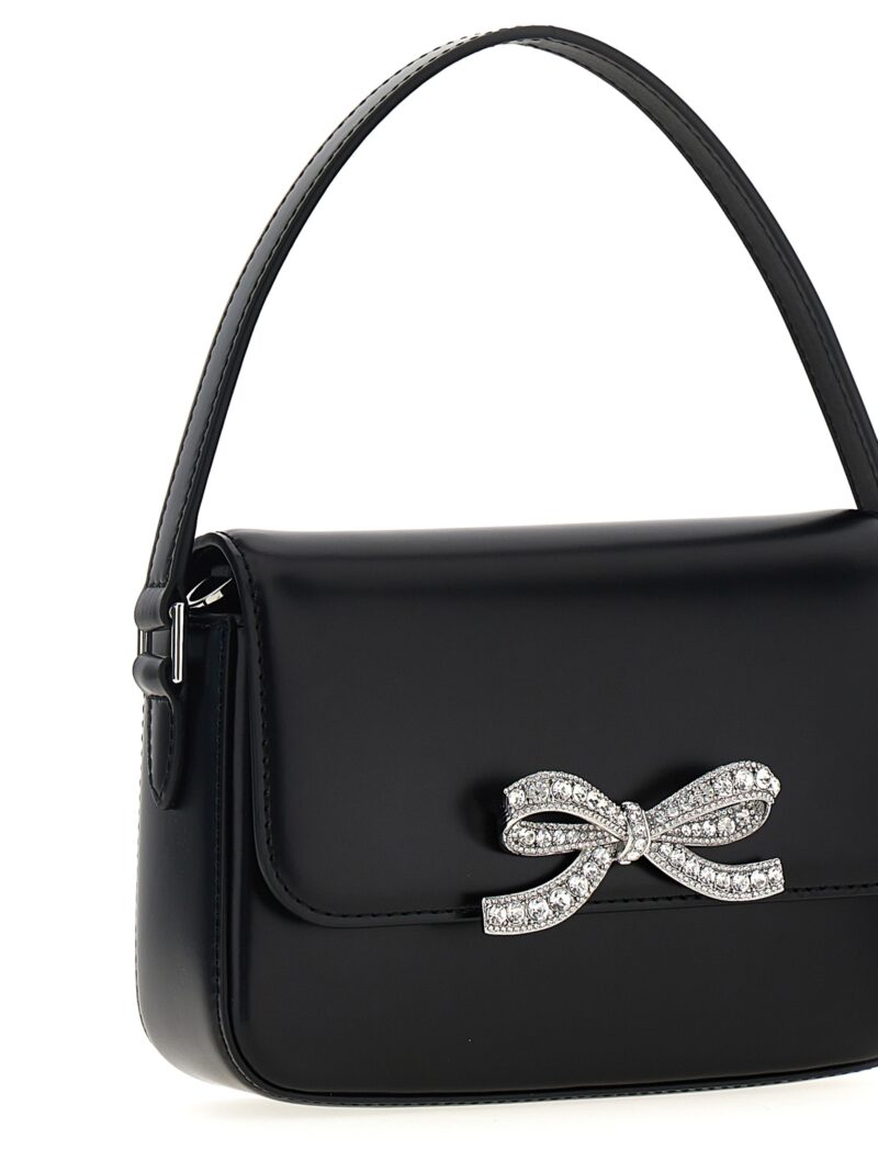 'Black Leather Micro' handbag Woman SELF PORTRAIT Black