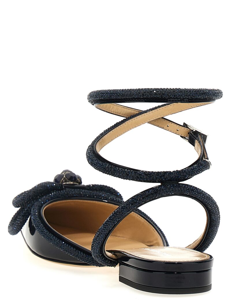 'Double Bow' ballet flats Woman MACH & MACH Blue