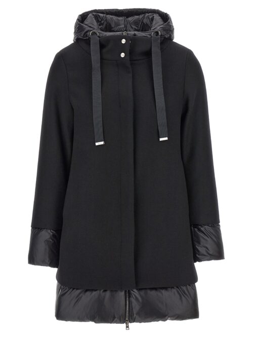 'A-shape' coat HERNO Black