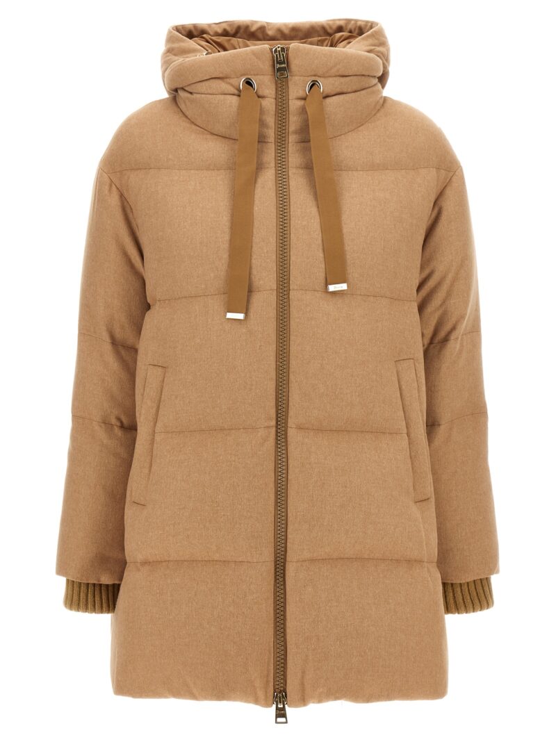 'A-Shape' down jacket HERNO Beige