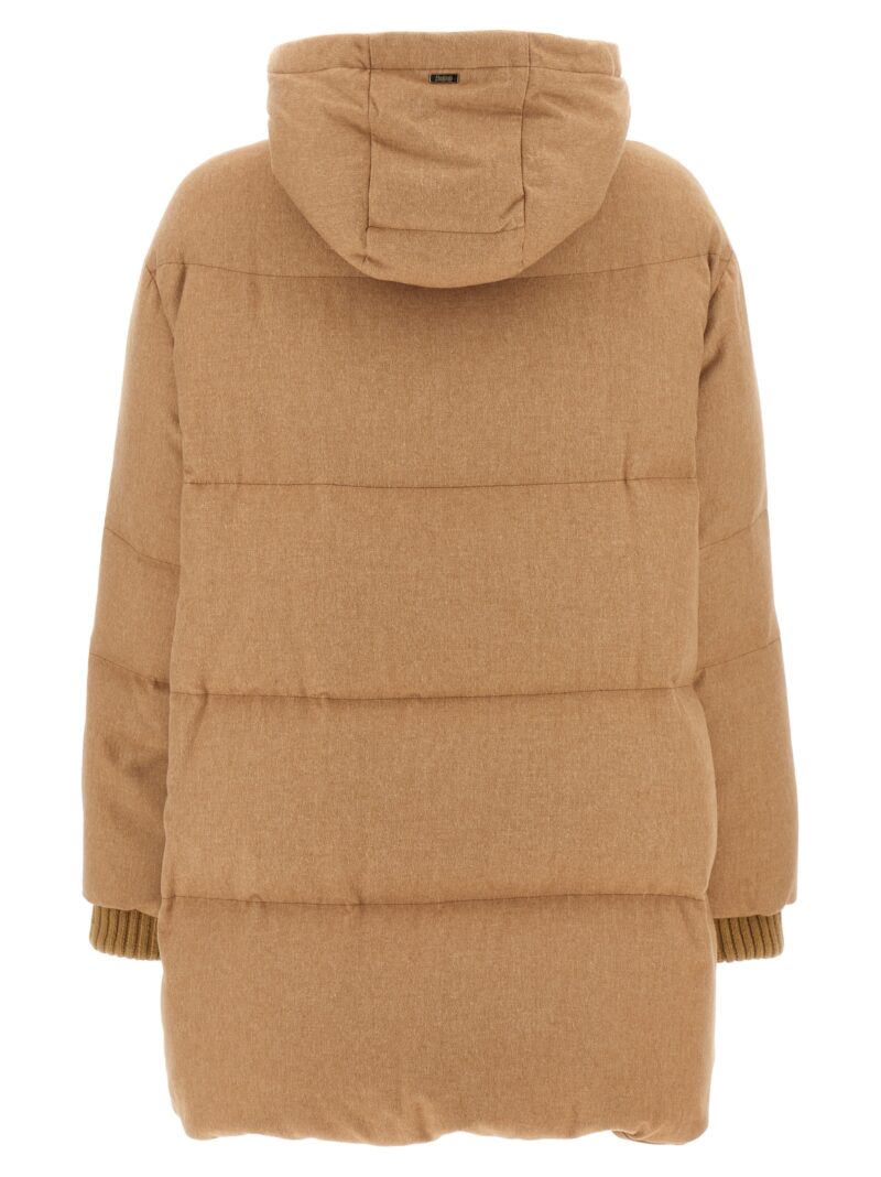 'A-Shape' down jacket Woman HERNO Beige