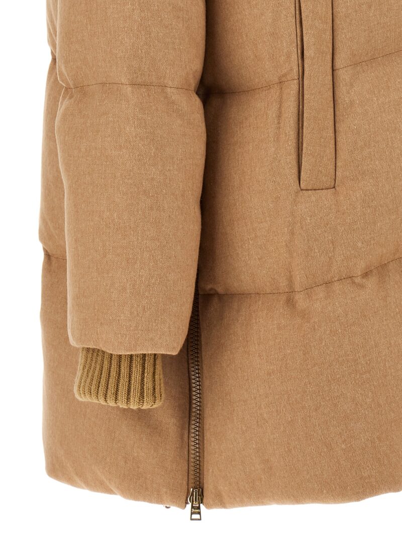 'A-Shape' down jacket Fall Winter 2024/2025 HERNO Beige