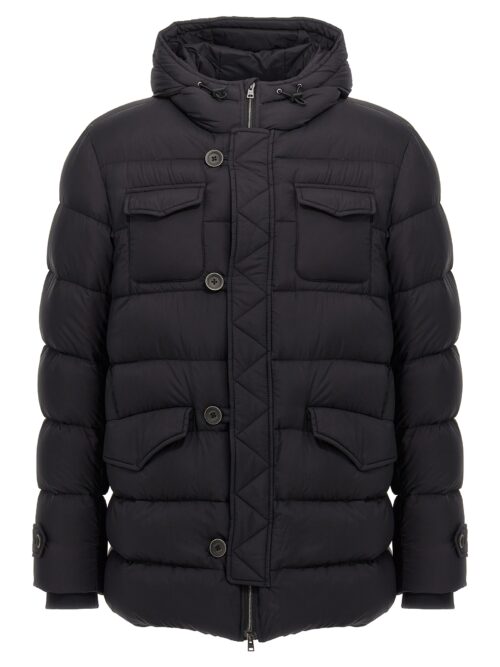 'Eskimo' down jacket HERNO Black