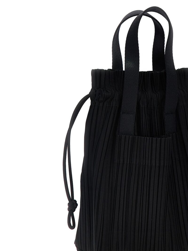 'Pleats Tote' shopping bag PP47AG60115 PLEATS PLEASE ISSEY MIYAKE Black