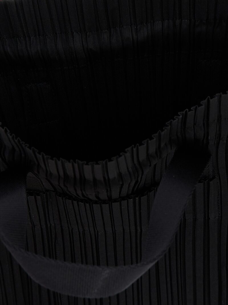 'Pleats Tote' shopping bag Woman PLEATS PLEASE ISSEY MIYAKE Black