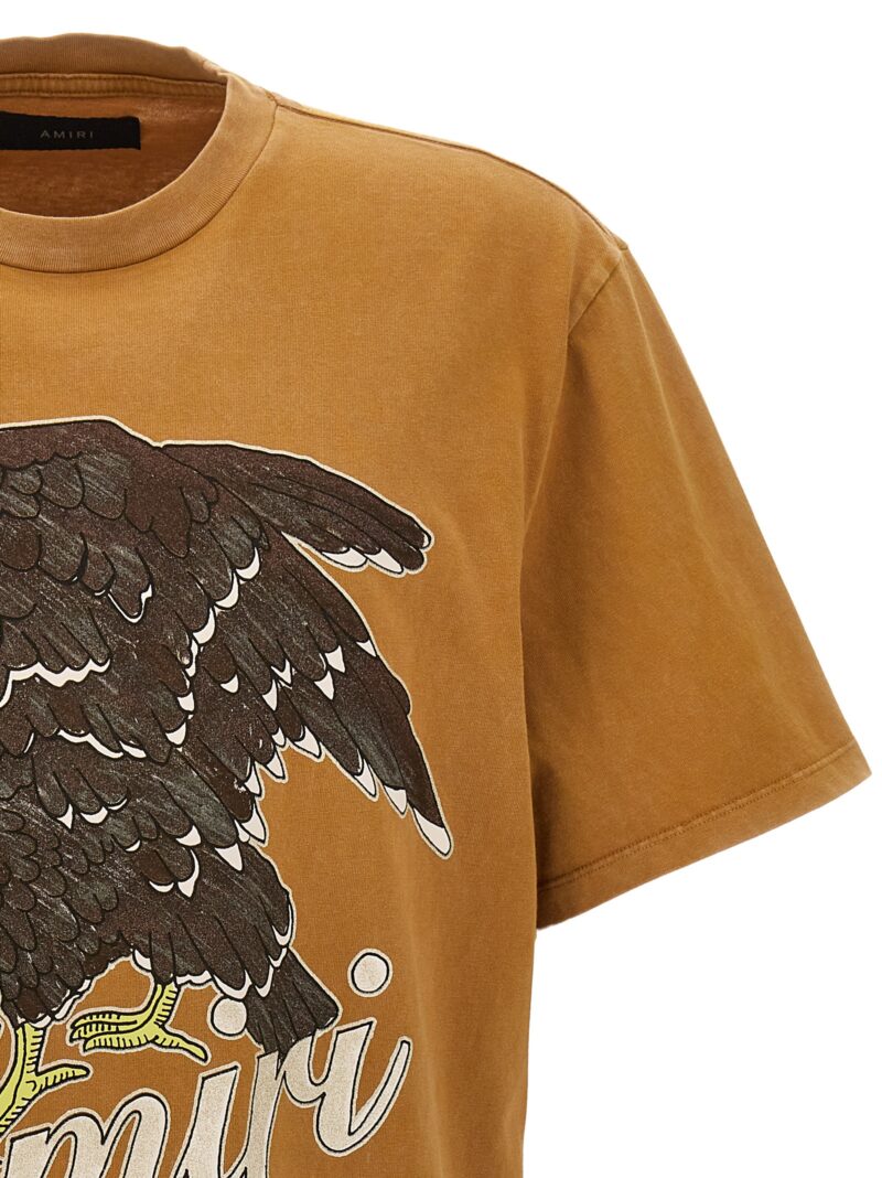 'Eagle' T-shirt Man AMIRI Brown