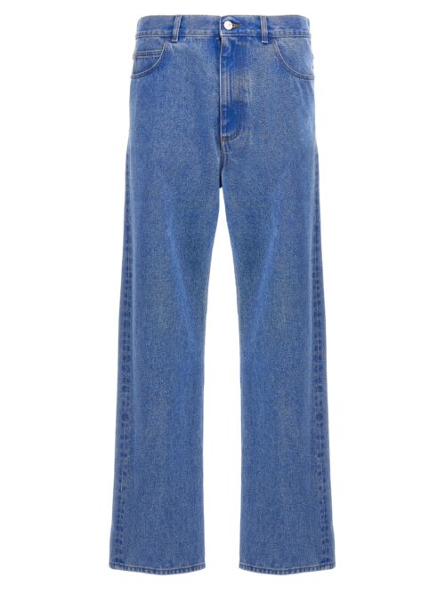 'Bleached Coated' jeans MARNI Blue