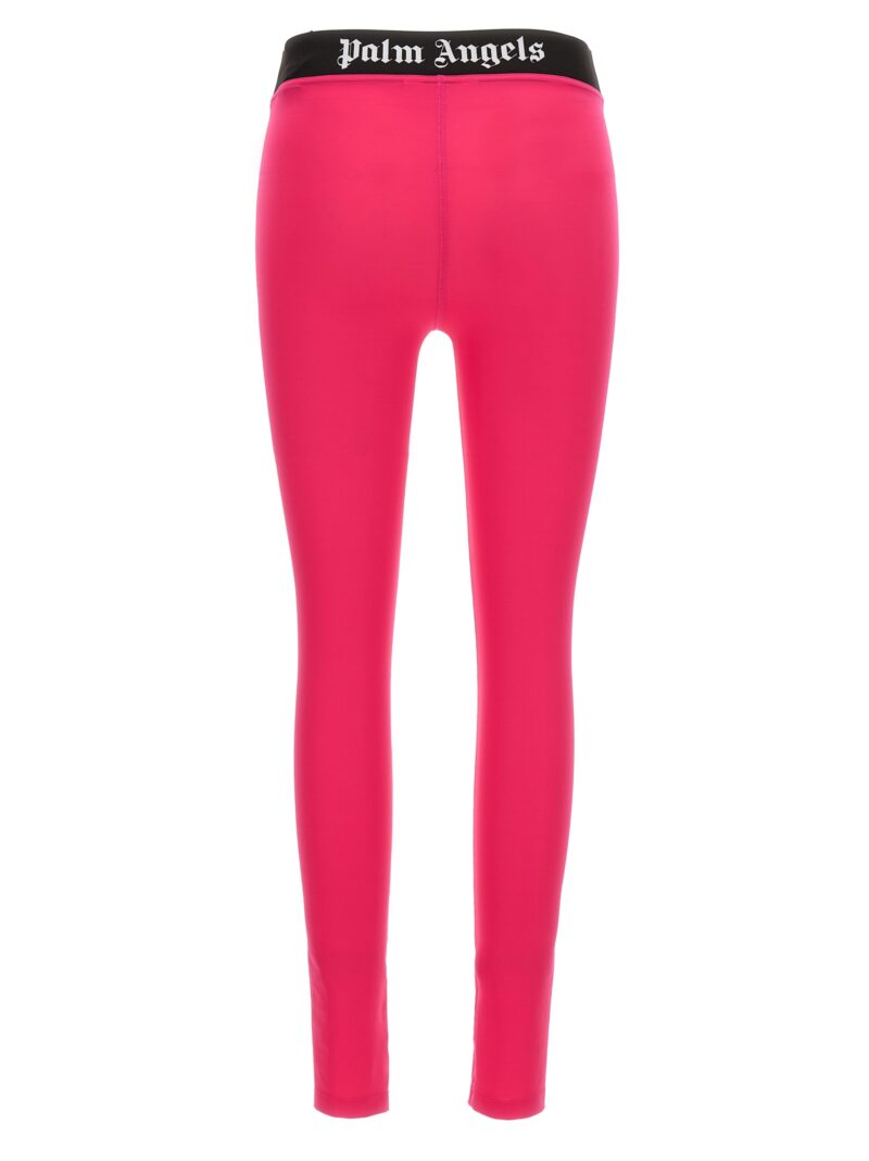 'Classic Logo' leggings PWVG016F24FAB00132103210 PALM ANGELS Fuchsia