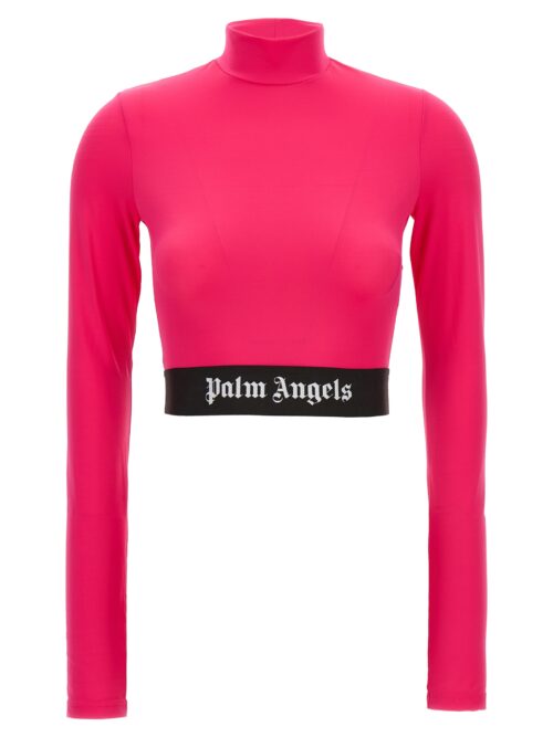 'Classic Logo' top PALM ANGELS Fuchsia