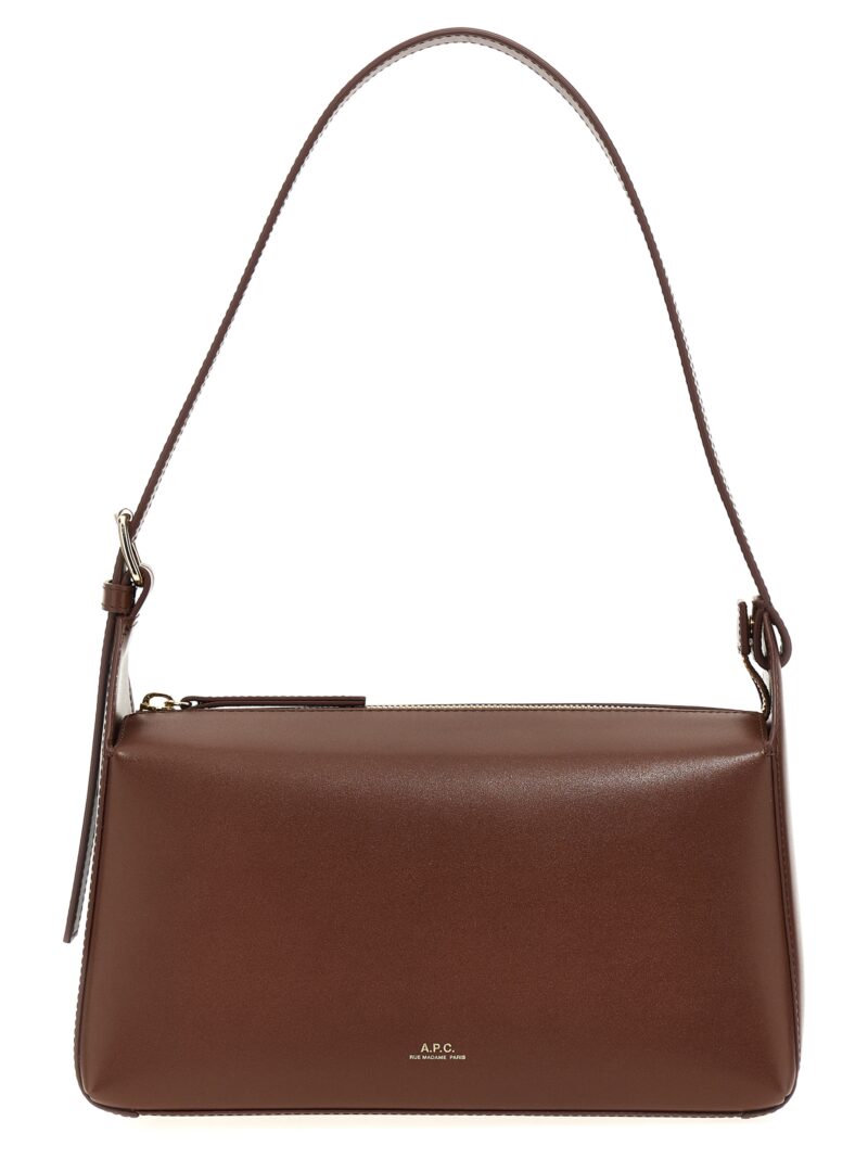 'Virginie baguette' shoulder bag A.P.C. Brown